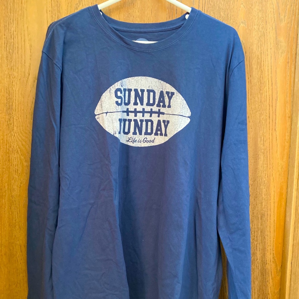 Life Is Good Long Sleeve Crusher T-shirt